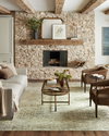 Magnolia Home by Joanna Gaines x Loloi Banks Rug, 1'6" length x 1'6" width thumbnail 2
