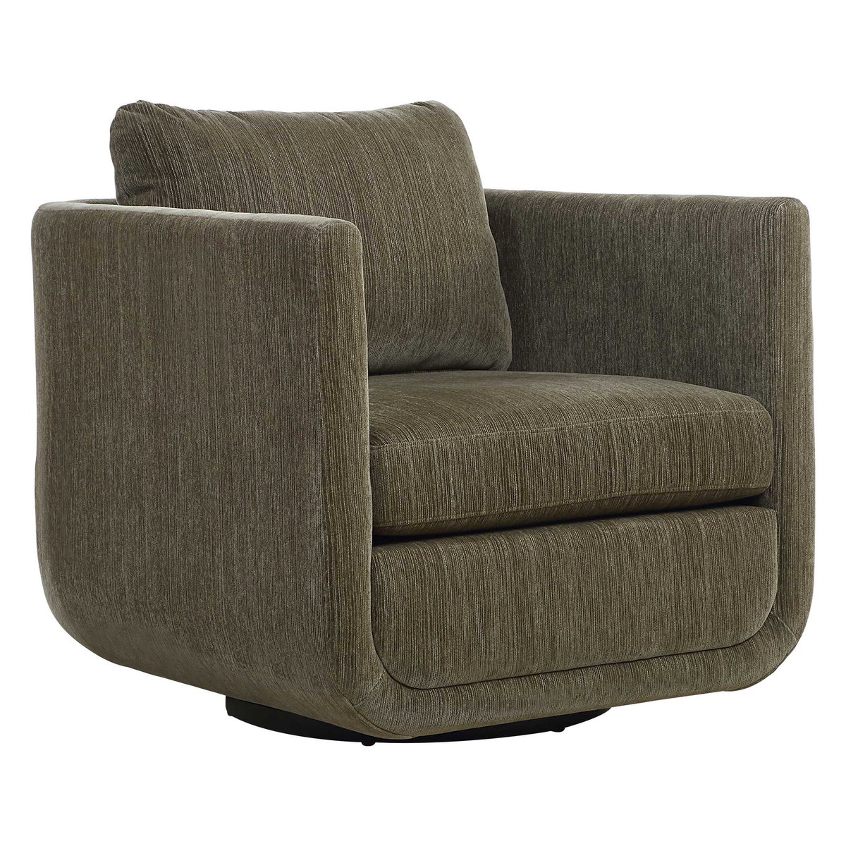 Abound Herb Swivel Chair, Accent Chair by Uttermost, 29.5" width x 26.5" height x 32" depth View 5