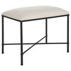 Avenham Small Black Framed Bench thumbnail 3