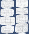 Mid-Century Beads Blue Peel & Stick Wallpaper, by York Wall, 18' length x 1'8.5" width x 0.02" depth thumbnail