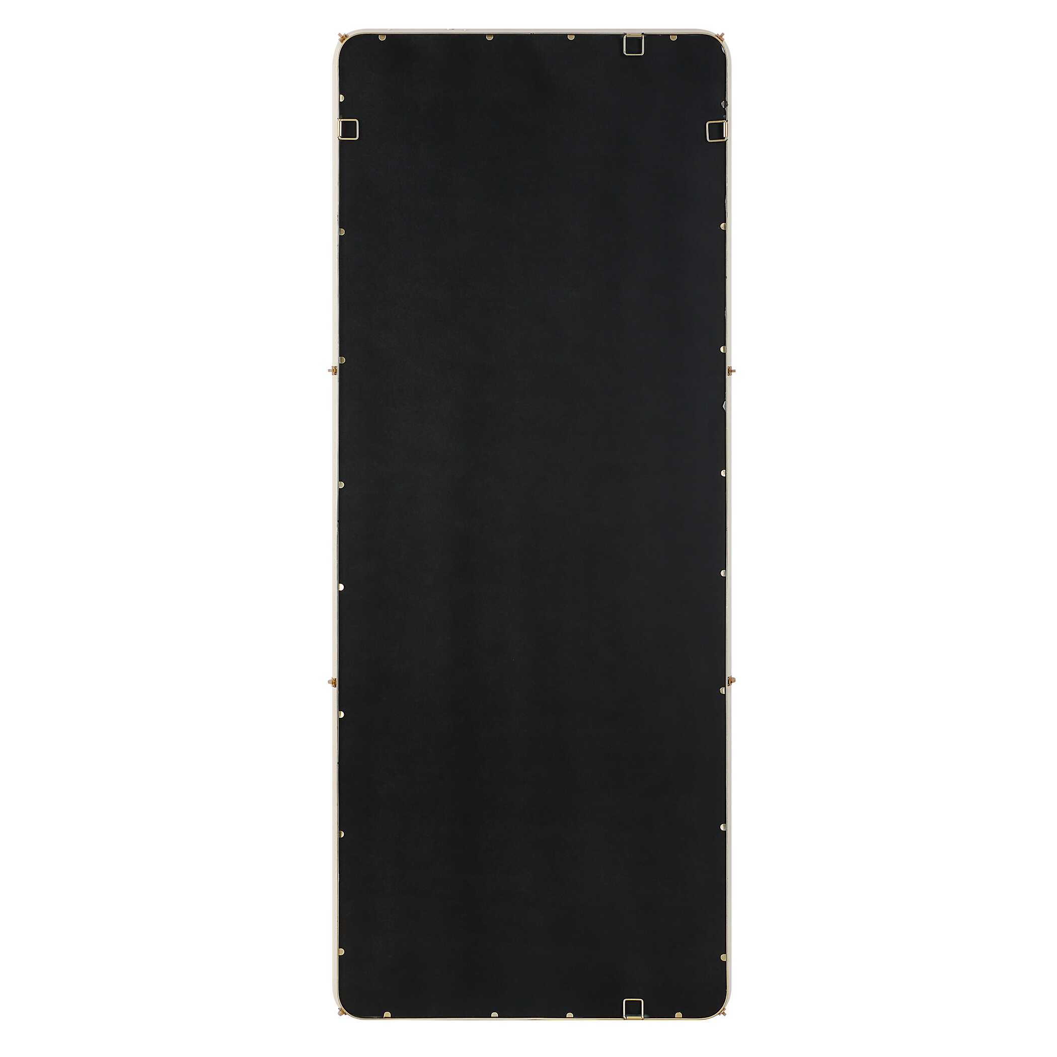 Cyprus White Dressing Mirror, by Uttermost, 30.5" width x 72" height x 2.87" depth View 7