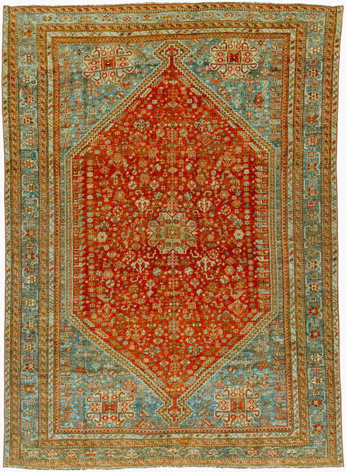 Antique One of a Kind Handmade Rug