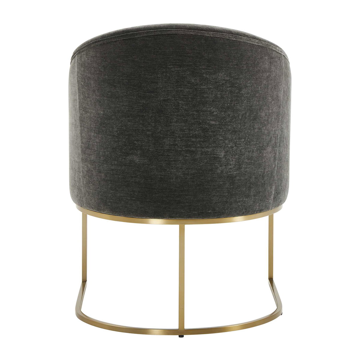 Hanni Charcoal Dining Chair, by Uttermost, 25" width x 32" height x 27" depth View 7