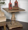 Stratford Pedestal End Table thumbnail 1