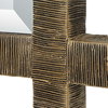 Abanu Ribbed Gold Dressing Mirror, Floor Mirror by Uttermost, 22" width x 60.25" height x 1.25" depth thumbnail 7