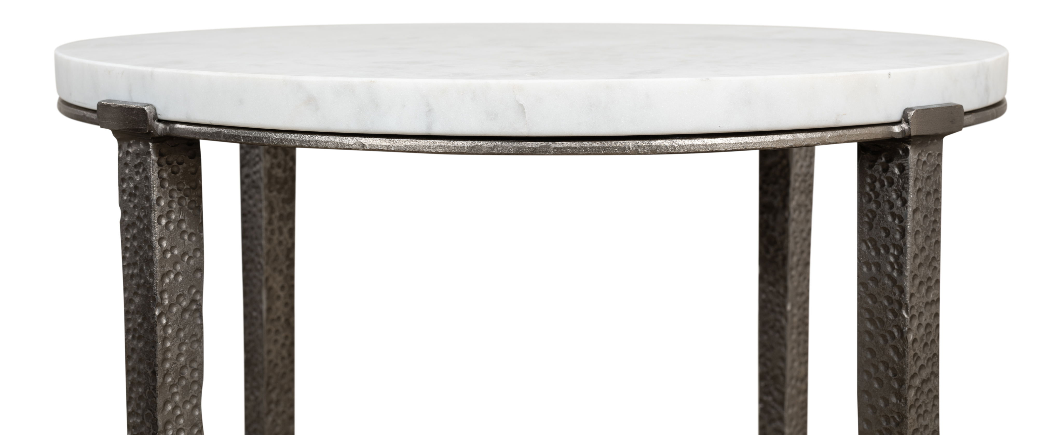 Banswara Round Table, Side & End Table by Sarreid, 18" length x 18" width x 24" height View 3