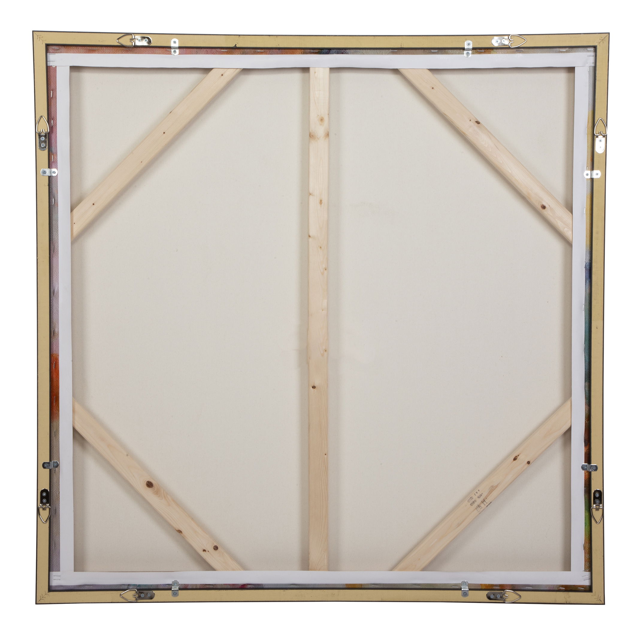 A Colorful Mindset Framed Abstract Art, Painting by Uttermost, 44" width x 44" height x 2" depth View 8