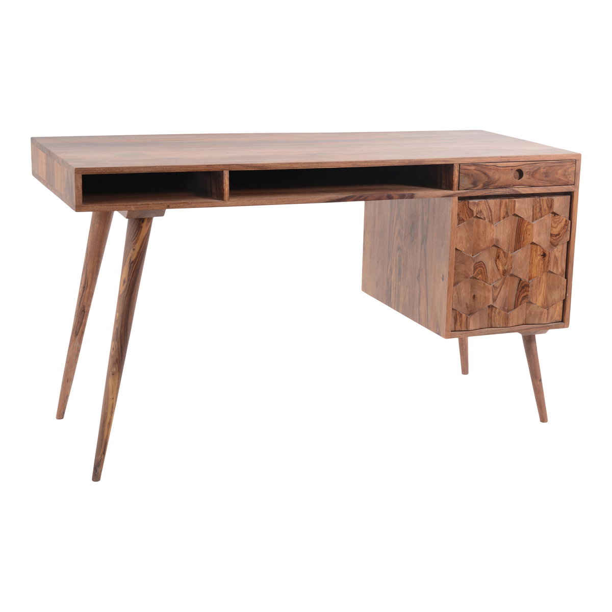 O2 Desk Natural, by Moe's Home, 53.5" width x 30" height x 21.5" depth View 2