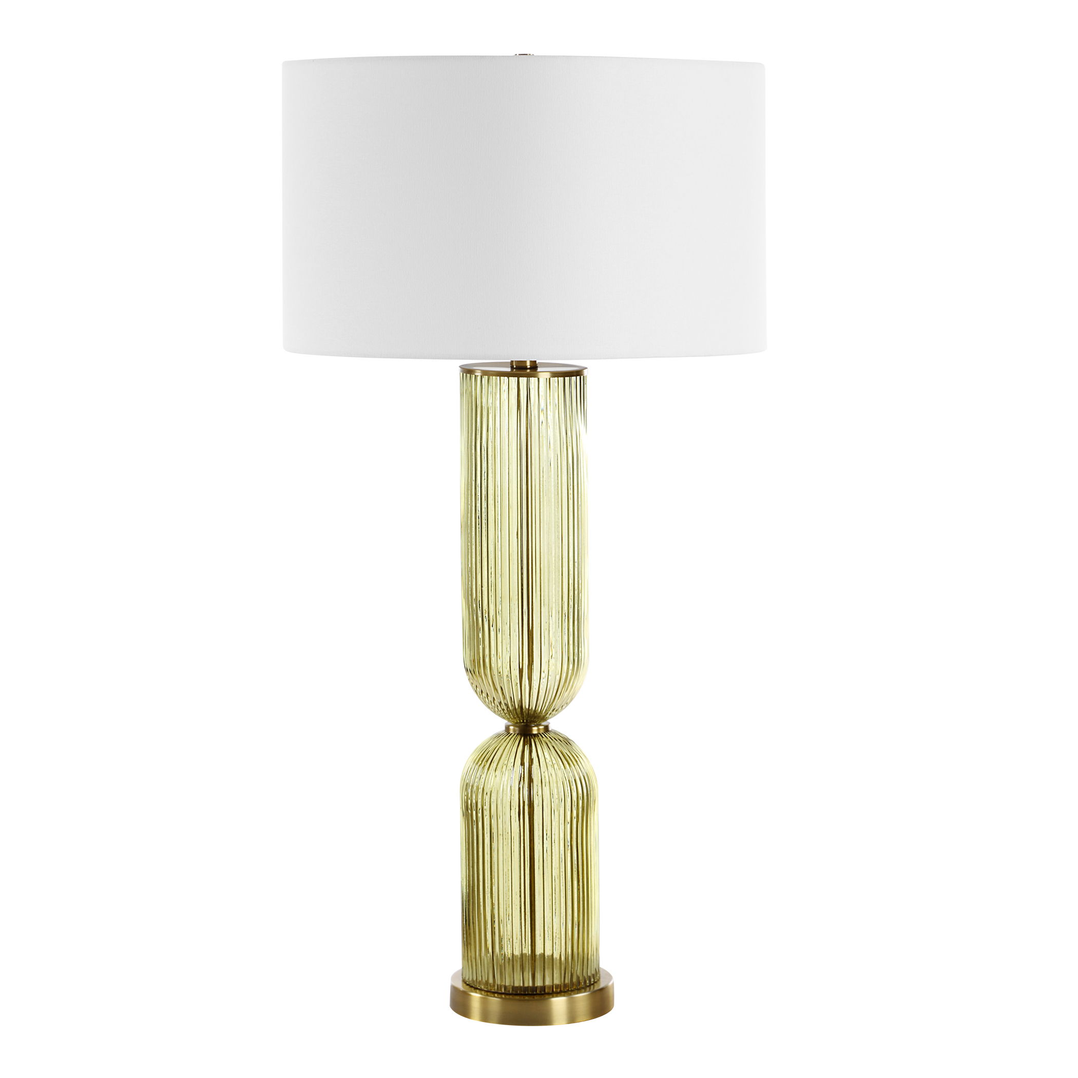 Mirah Olive Glass Table Lamp large image 