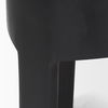 Riya Solid Black Wooden Stool thumbnail 8