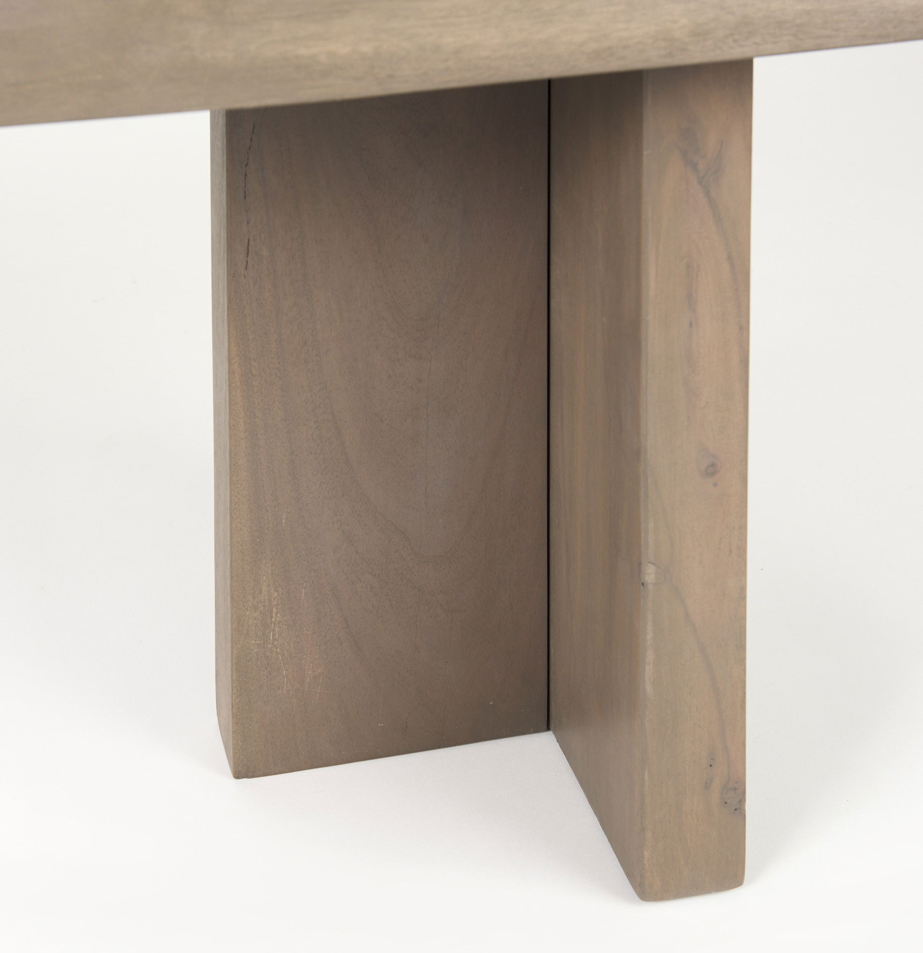 Konstantin 70.0 x 18.0 x 18.0 Medium Brown Wood with Live Edge Bench large image 