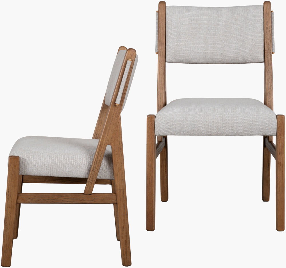 Bergene Dining Chair, by Surya, 22" width x 36" height