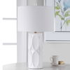 Sinclair White Table Lamp, by Uttermost, 15" width x 26" height x 15" depth thumbnail 2