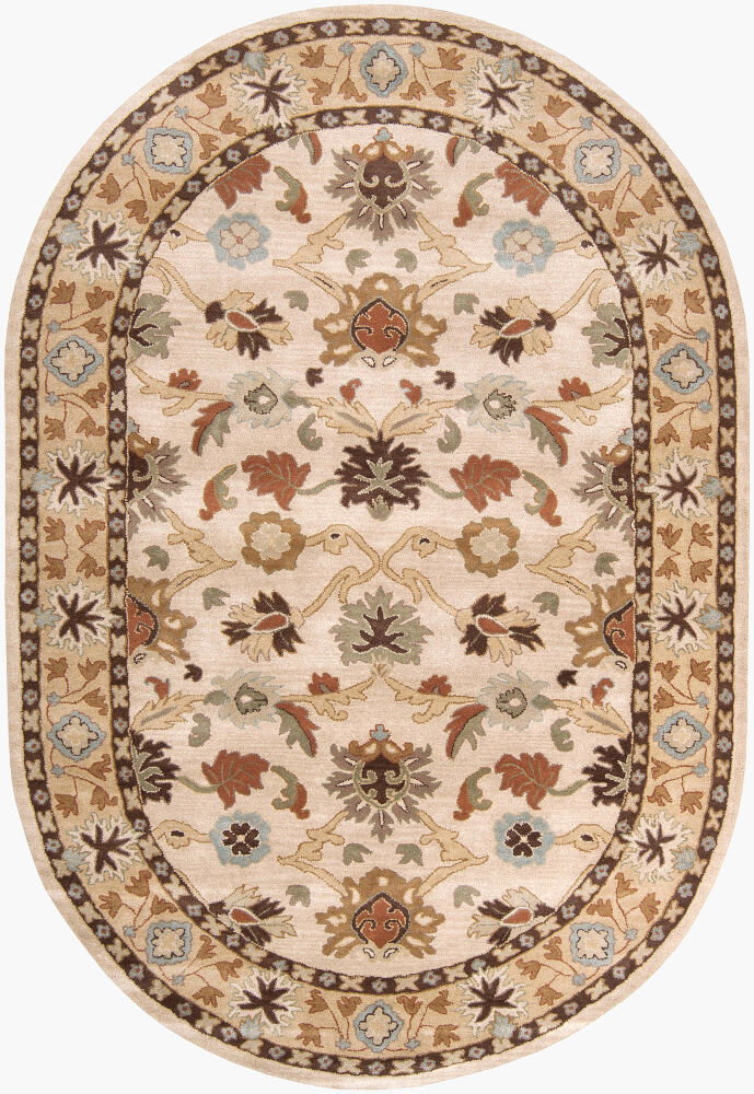 Caesar Handmade Rug, by Surya, 9' length x 6' width