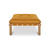 Costello Ottoman Tan, by Moe's Home, 37" width x 18" height x 37" depth thumbnail 1