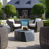 Parra Slate Outdoor Coffee Table, Outdoor Table by Uttermost, 3'2" width x 1'3" height x 2'4" depth thumbnail 2