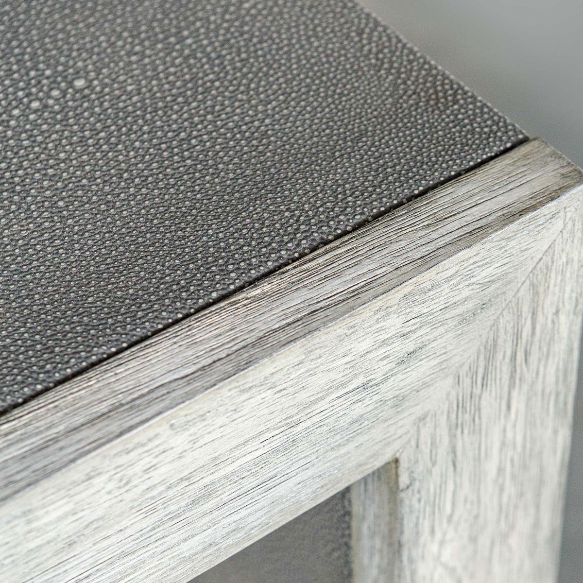 Aerina Aged Gray Console Table, by Uttermost, 60" width x 33" height x 15" depth View 6