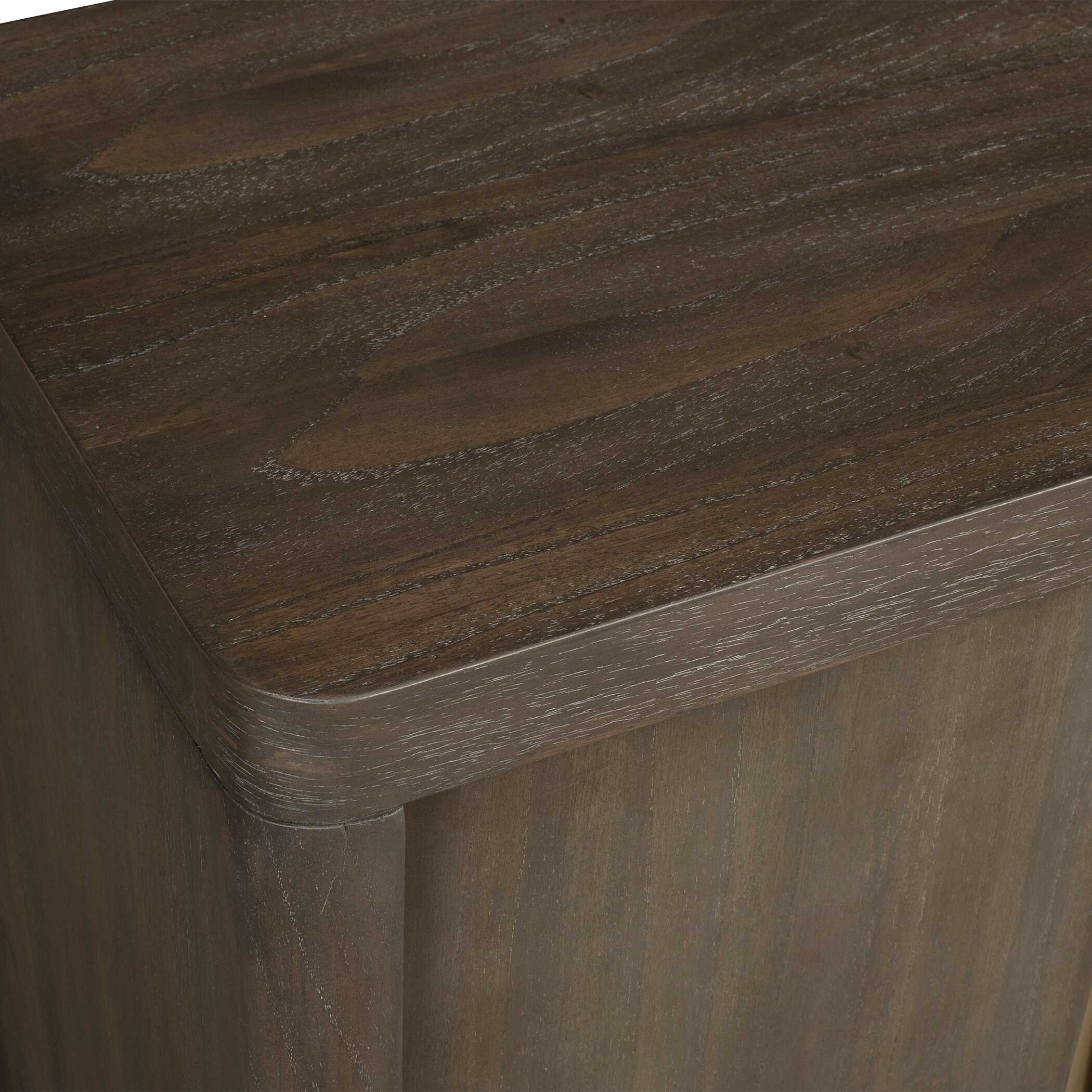Botero Walnut Console Cabinet, Furniture by Uttermost, 86" width x 30" height x 18" depth View 7