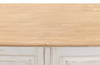 Antique Whitewash Sideboard  6 Door, by Sarreid, 1'8" length x 9'11" width x 3' height thumbnail 7