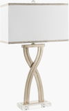 Uhabis Accent Table Lamp, by Surya, 9" width x 30" height thumbnail