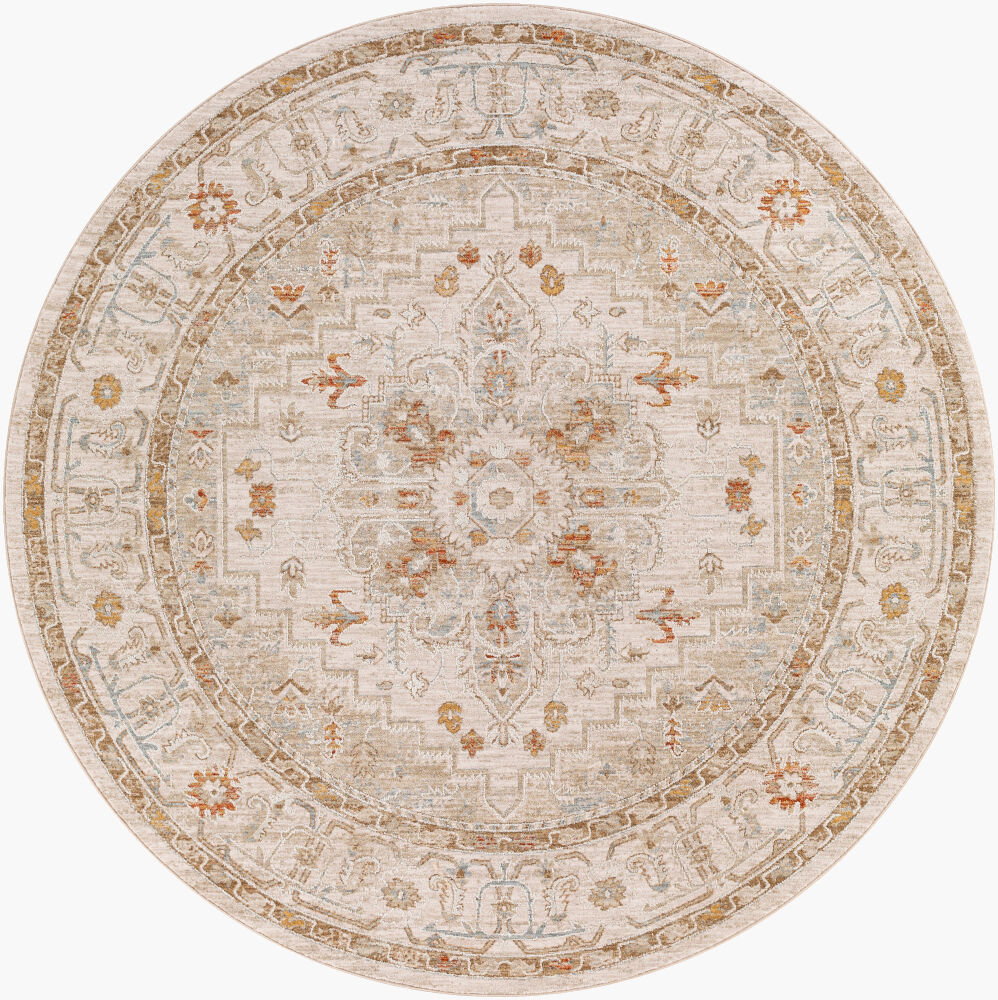 Avant Garde Machine Woven Rug, by Surya, 6'6.74" length x 6'6.74" width