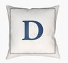 Initials Accent Pillow thumbnail 0