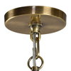 Marinot 12Lt. Chandelier, by Uttermost, 26" width x 9" height x 26" diameter x 26" depth thumbnail 6