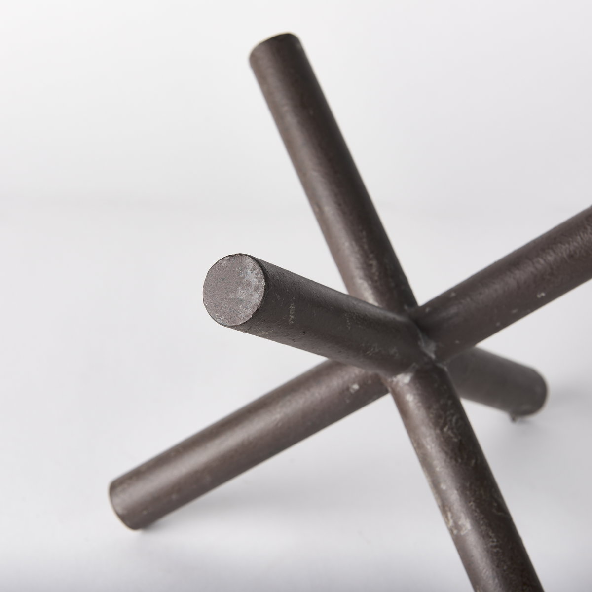 Astericks I (Large) 10L x 10W Brown Metal Decor Object, Decorative Object by Mercana, 10.24" length x 10.24" width x 7.75" height View 5