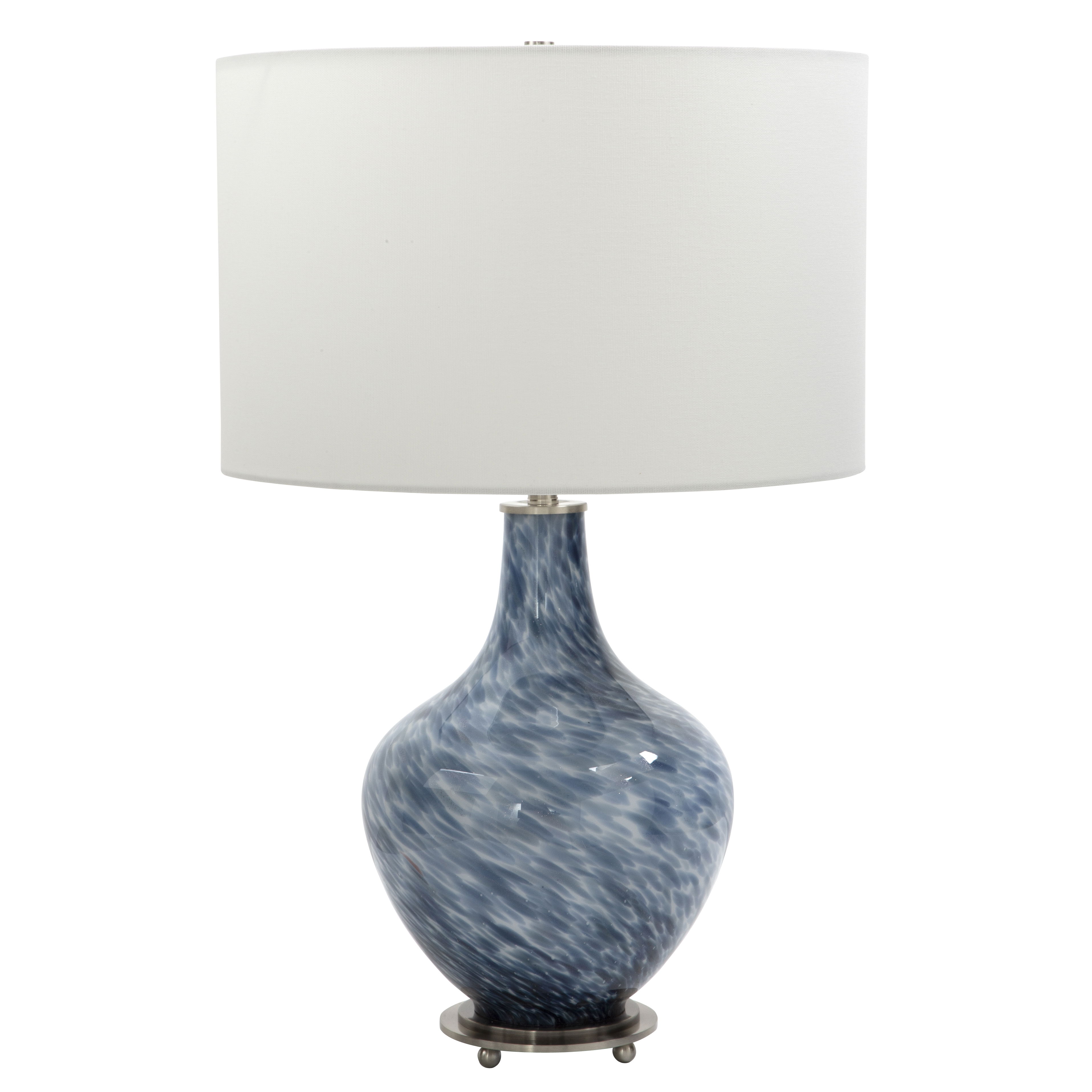 Cove Cobalt Blue Table Lamp large image 