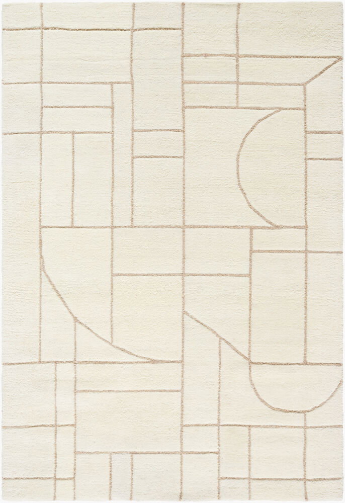 Portobello Handmade Rug, by Surya, 1'6" length x 1'6" width