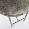 Millie Backless 26.25in Seat Counter Stool | Gray Hair-On-Hide, Counter & Bar Stool by Mercana, 16.75" length x 17.75" width x 26" height thumbnail 12