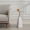 Sora Glass Drink Table, Side & End Table by Uttermost, 12" width x 24" height x 12" depth thumbnail 2