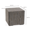 Terning Side Table Black And White thumbnail 6
