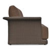 Meredith Outdoor Sofa Brown, Sofas & Sectional by Moe's Home, 90.55" width x 30" height x 38.43" depth thumbnail 3