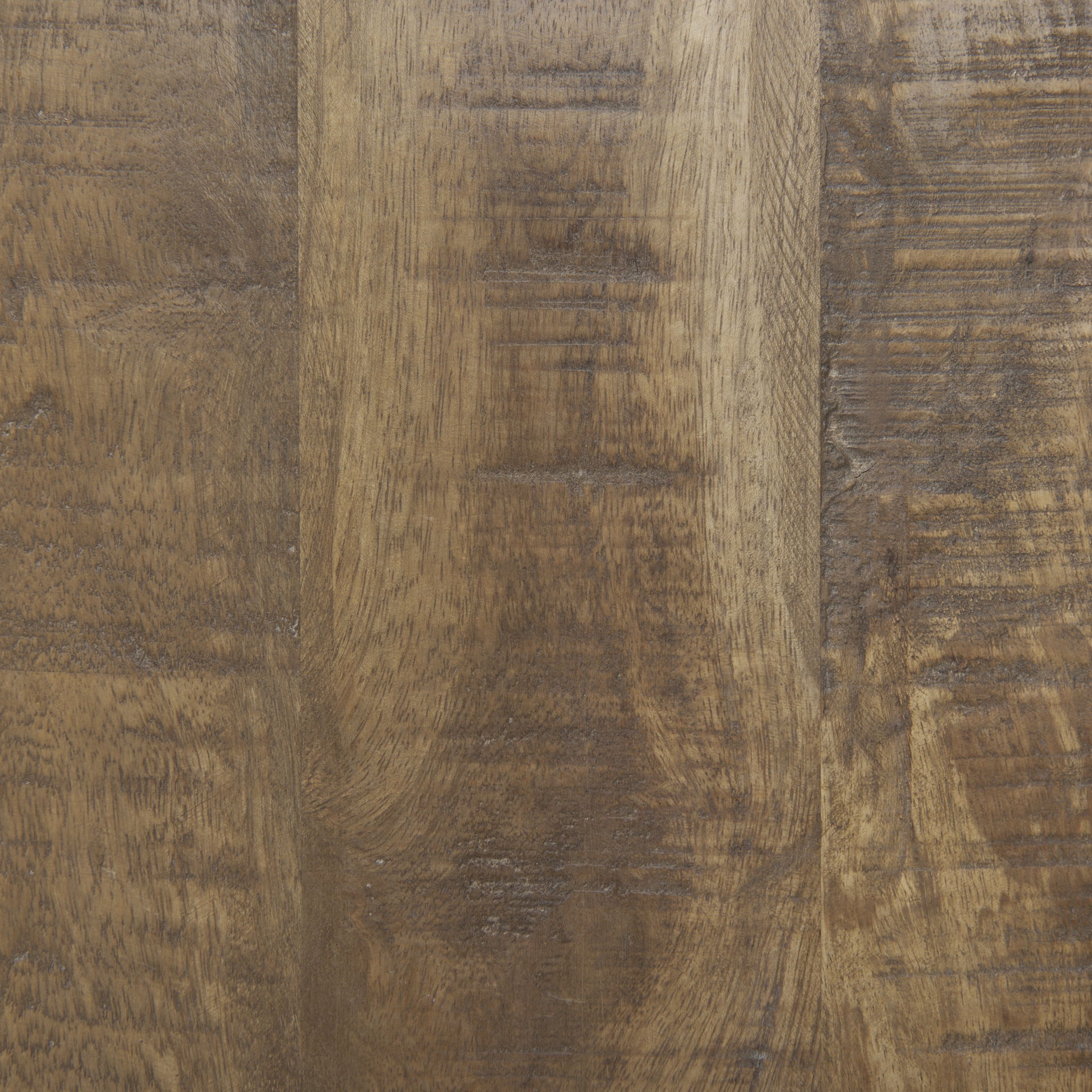 Rosie   Round Medium Brown Wood Coffee Table, by Mercana, 36" length x 36" width x 16" height View 2