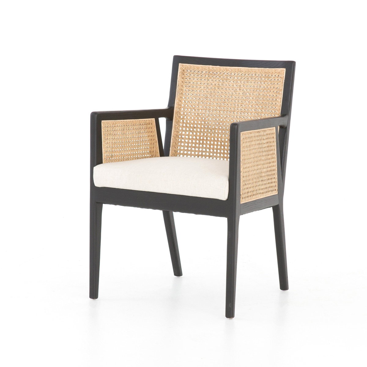 Antonia Cane Dining Armchair, Dining Chair by Four Hands, 22.75" width x 33" height x 23.5" depth View 2