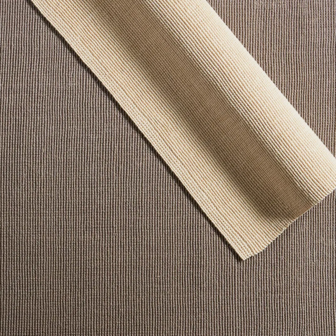 Alyster Natural Solid Taupe Area Rug (8'X10') large image 