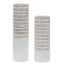 Online Designer Dining Room Angelou White Vases, Set/2