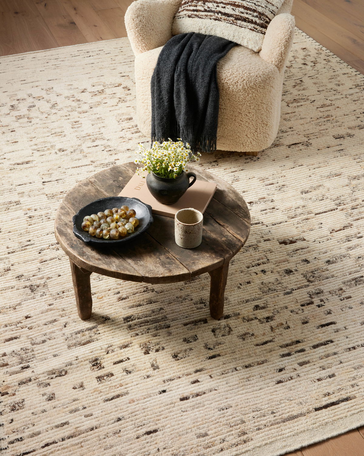 Amber Lewis x Loloi Briyana Rug, 5'6" length x 8'6" width View 4