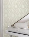 Royal Damask Soft Grey Wallpaper thumbnail 2