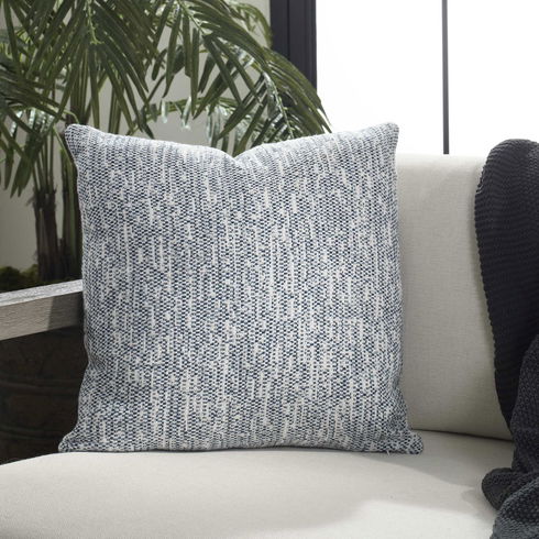 Zenith Indigo Outdoor Pillow