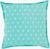 Polka Dot Accent Pillow, Decorative Pillow by Surya, 18" length x 18" width thumbnail