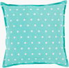 Polka Dot Accent Pillow Down, Decorative Pillow by Surya, 18" length x 18" width thumbnail