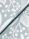 Pineapple Damask Light Blue Wallpaper thumbnail 2