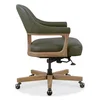 EC Leather Swivel Executive Chair, Office Chair by Hooker Furniture, 24" width x 33.75" height x 26.25" depth thumbnail 9