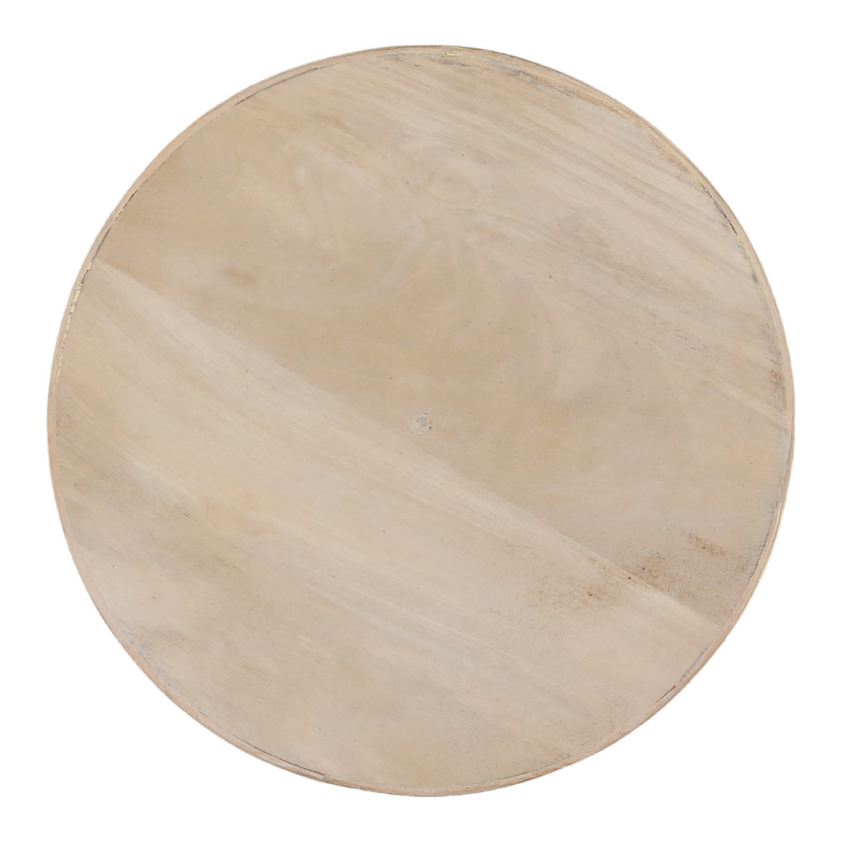 Theda End Table Light Natural, Side & End Table by Dovetail, 13" width x 22" height x 13" diameter x 13" depth View 2