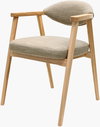 Elim Dining Chair, by Surya, 24" width x 31" height thumbnail