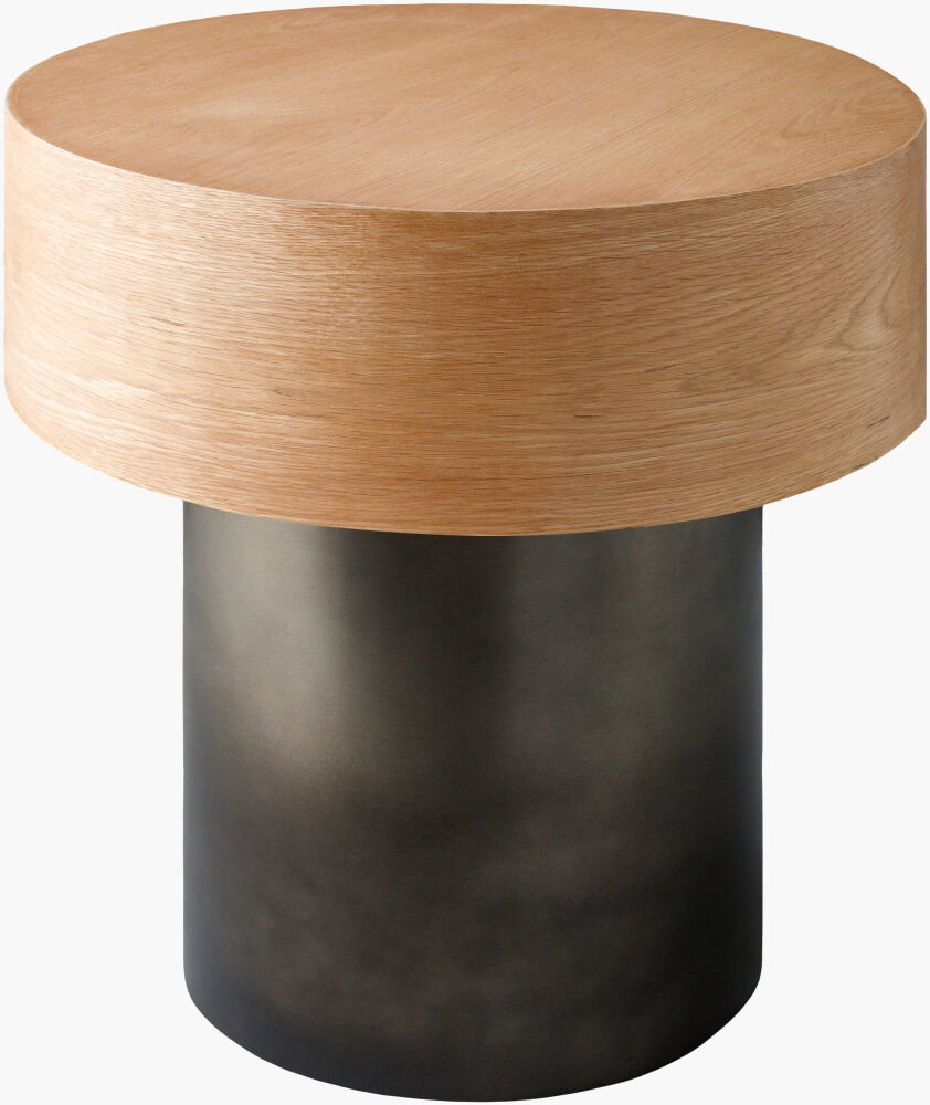 Russula End Table, Side & End Table by Surya, 22" width x 22" height