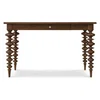 Archives Walnut Wood Dining Table, by Hooker Furniture, 60" width x 36" height x 34" depth thumbnail 1