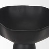 Radka Small Matte Black Metal Decorative Bowl, by Mercana, 15.55" length x 11.22" width x 6.75" height thumbnail 9